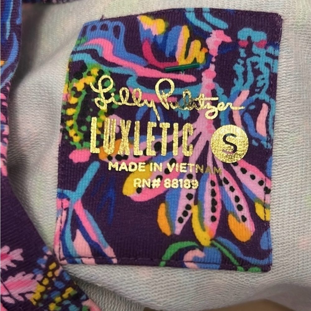 🌸EUC Lilly Pulitzer Blythe Vibrant Multicolor Long Sleeve Pullover - Picture 2 of 6